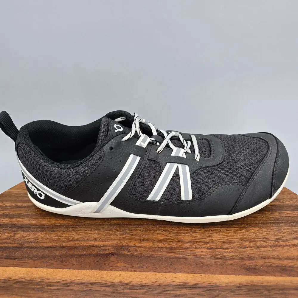 Xero Prio Shoes Womens 11 Black Barefoot Minimalist Athletic Running Sneakers